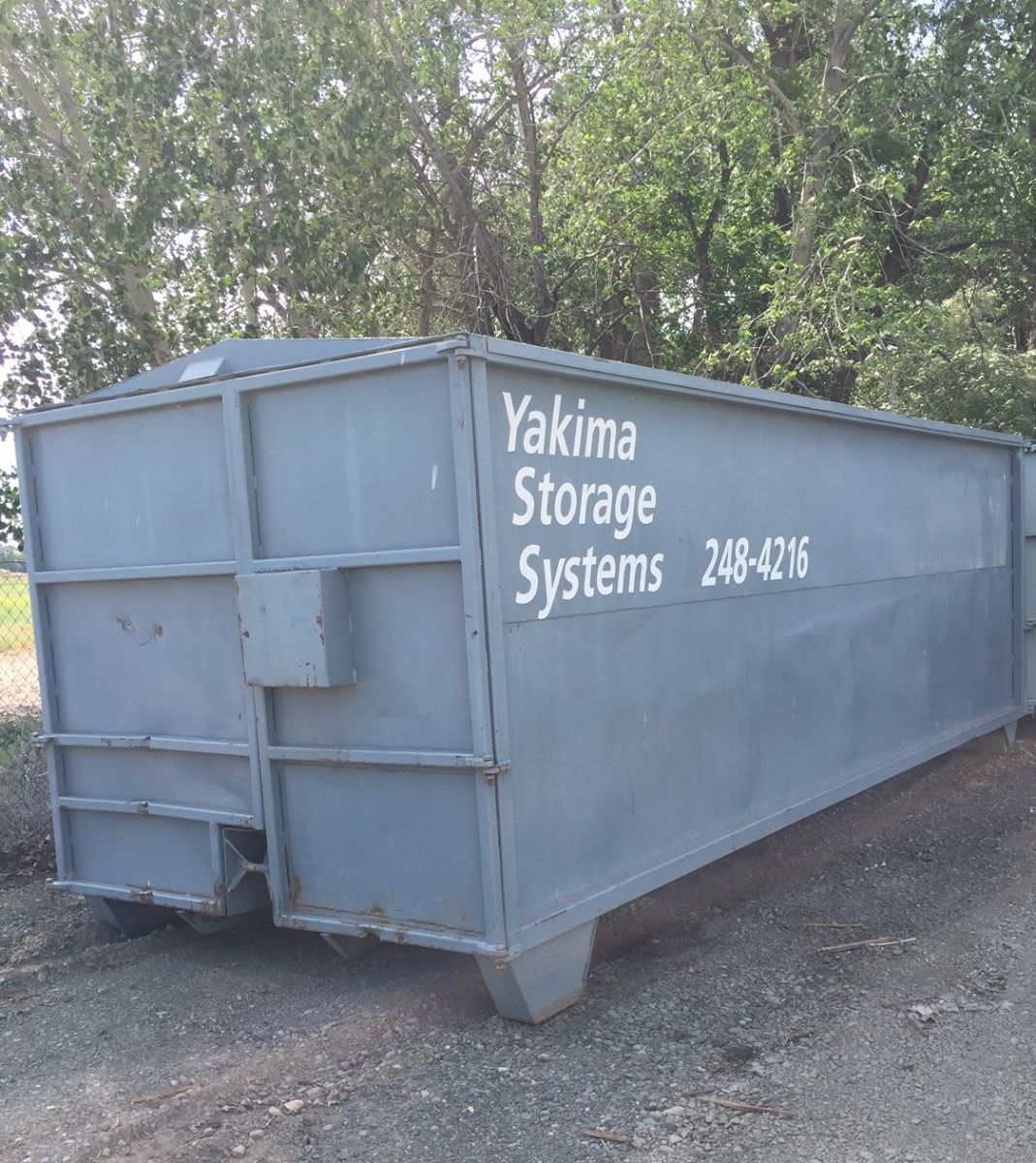 Yakima Waste Systems storage container.